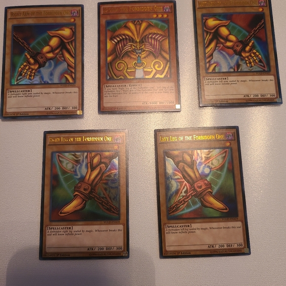 yugioh cards Other - Yugioh Exodia card set
